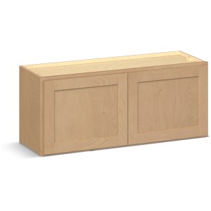 RELIABILT Parkstone II Wall Cabinet, Wheat Stained, 36" W, 2 Doors, Fully Assembled - 641532 | Lowe's Pro Supply